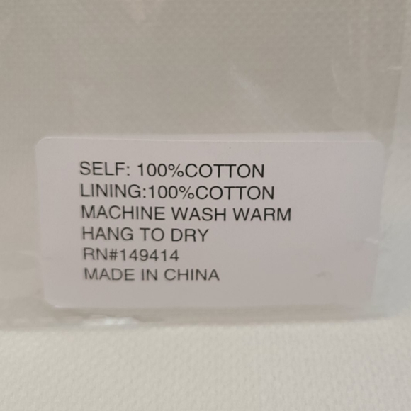 Johnny Was Cotton Adjustable Face Mask - Picture 4 of 4